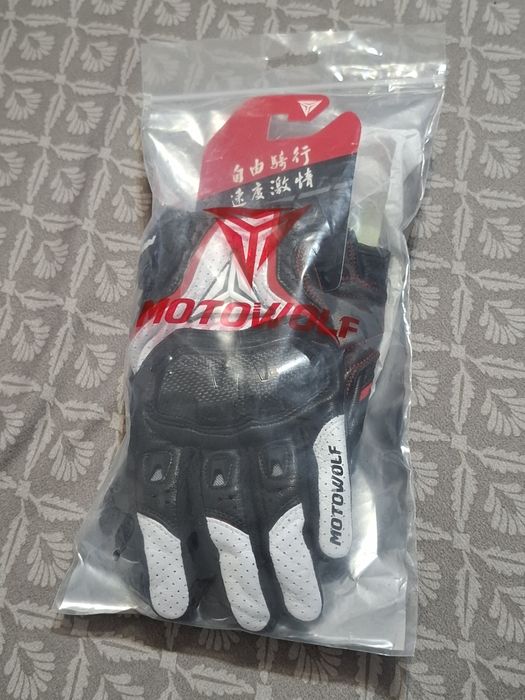 Mănuși moto/atv/scuter/bicicletă, piele naturală,Touchscreen, NOI