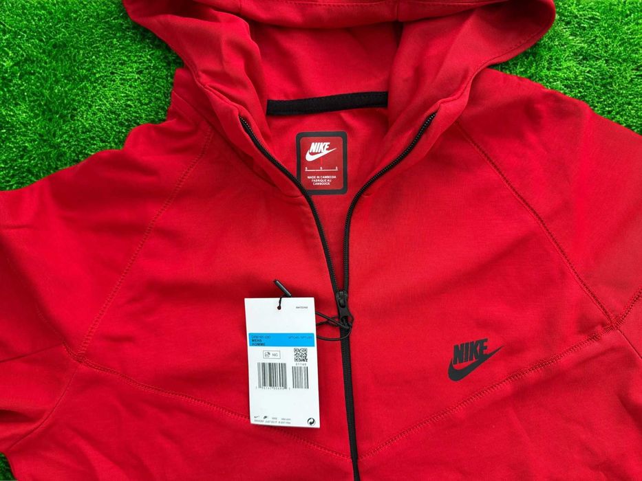 Trening Nike TECH Fleece Rosu - Trening Fete Baieti Bumbac 100%