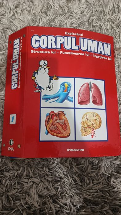 Reviste "Corpul Uman" DeAgostini - 11 numere în suport, desigilate