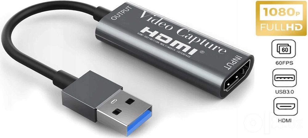 Для видео карта захвата HDMI к USB/TypeC  2160p/1080p