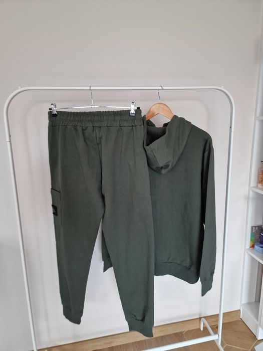 Страхотен мъжки спортен екип долнище и горнище размер S M L XL 2XL