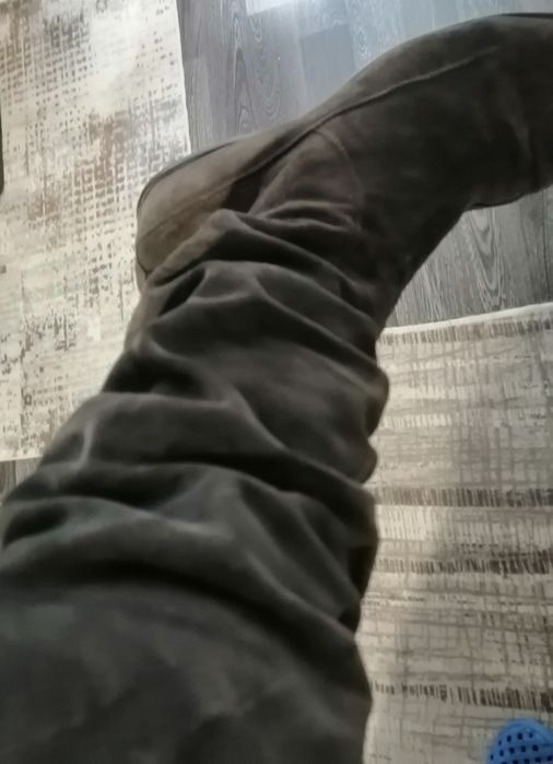 Дамски ботуши, естествена кожа, есен-зима.