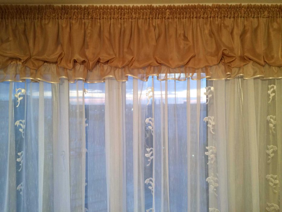 Шторы  для кухни