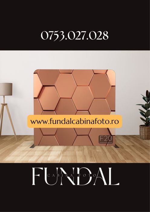 Fundal Cabina Foto Oglinda Foto Platforma 360