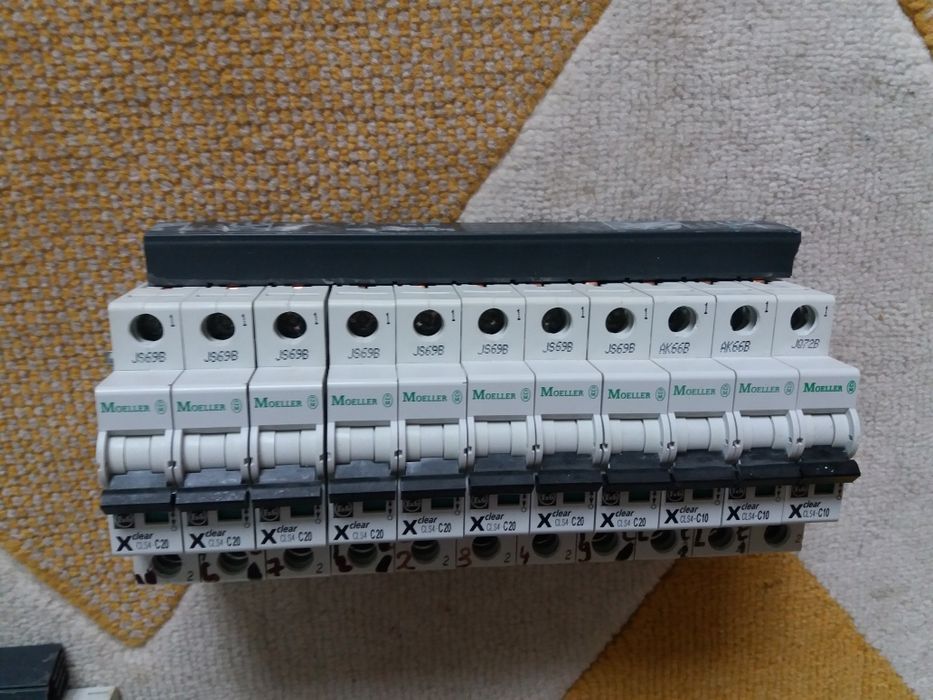 Vand sigurante electrice tablou