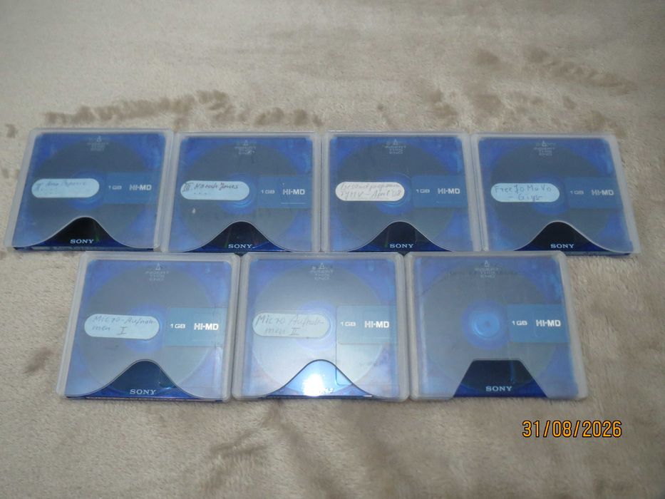 minidisc , minidiscuri Hi MD de la Sony de 1GB
