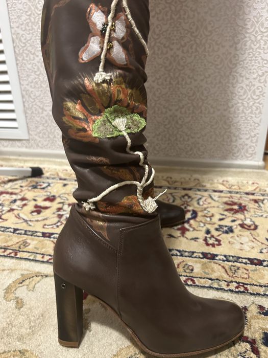 Сапоги, весна.