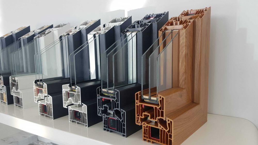 Окна и двери из алюминия ПВХ | Эшик ва Ромлар | акфа аква