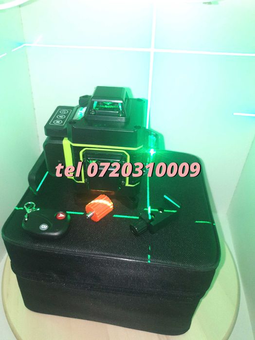 New Nou  Nivela Laser Profesionala  360 4d 16 Linii Set Complet