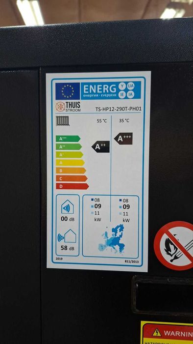 Термопомпа -моноблок 15 kw