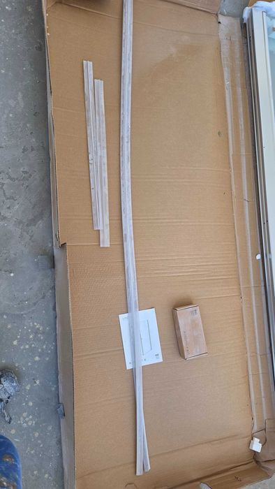 Шведска ъглова душ кабина параван НОВА
