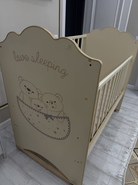 Детская кровать 0-4 года