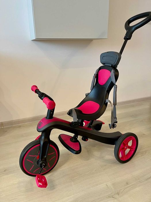 Tricicleta Globber Explorer 4 in 1 Roz