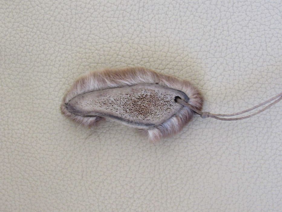 Колие с рог от благороден елен, Монголия