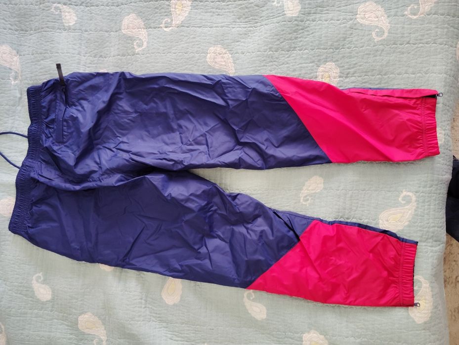 Pantaloni impermeabili Nike rosu albastru culorile  Steaua Bucuresti