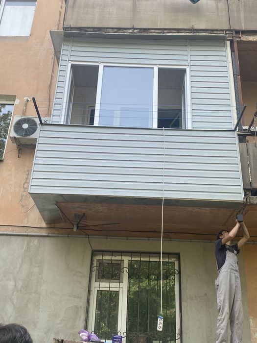 Утепление остекление балкона