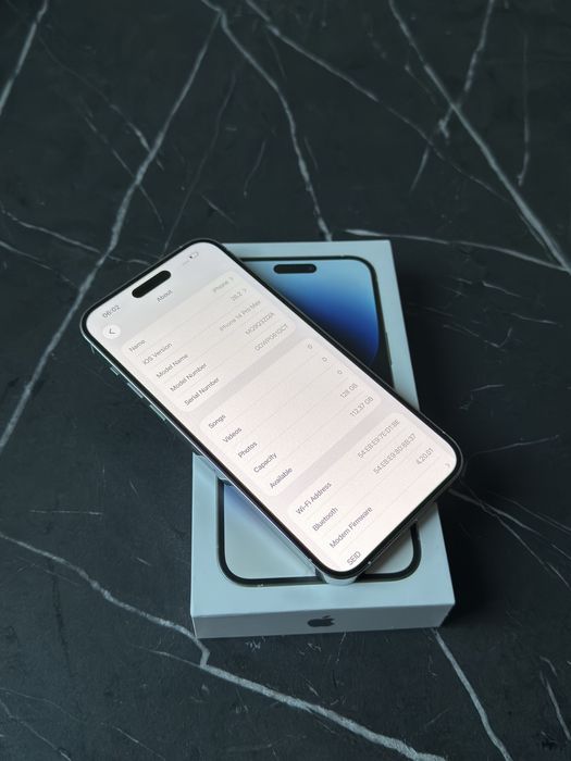 IPhone 14 Pro Max 128GB Silver 96% Батерия
