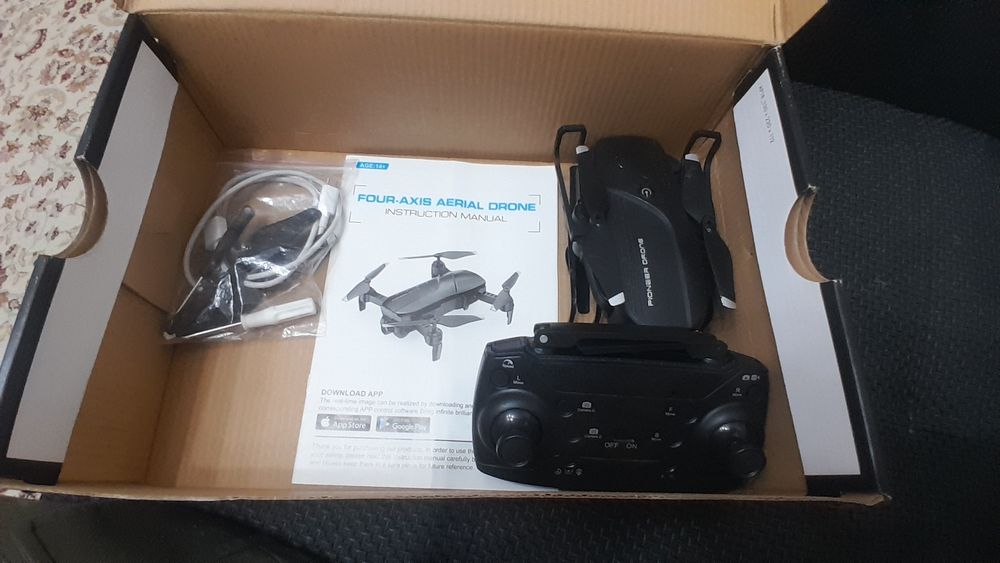 Дрон с 2 камерами