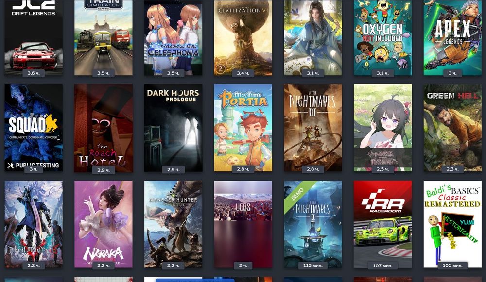 STEAM Аккаунт 250+ игр