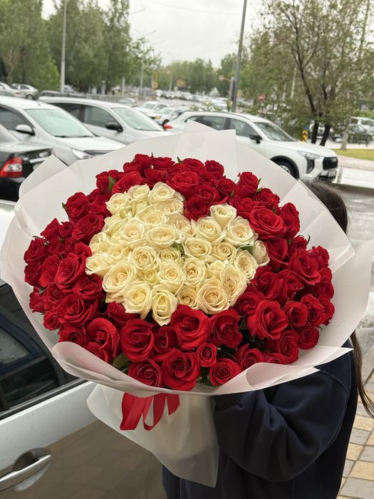 Розы метровые с доставкой