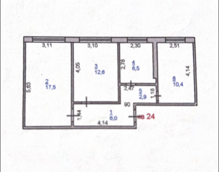 Продам 2-х комнатную квартиру