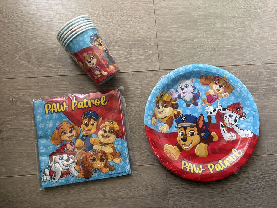 Set petrecere copii (pahare,farfurii,servetele)
