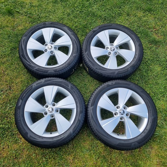 Jante/Roți "17 Originale Skoda 5x112