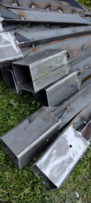 Suport stalp de gard metalic