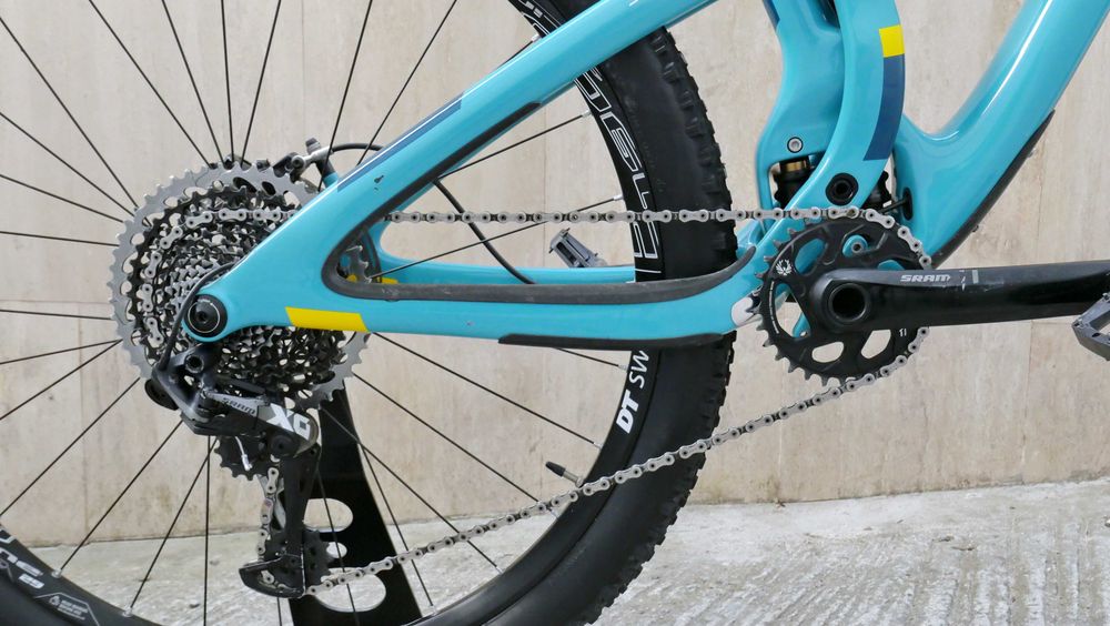 Yeti SB5.5 TURQ, L, 29 цола, FOX 36 Performance 160 мм, FOX Float X, SRAM X01 Eagle 1x12, Code R
