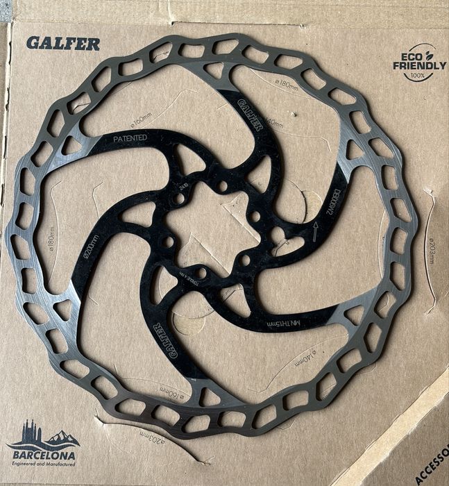 Set discuri de frâna bicicleta mtb Galfer