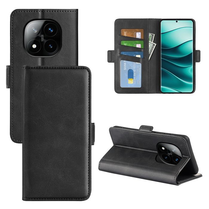 Xiaomi Redmi Note 14 / 14 Pro / 14 Pro+ / 14S / Кожен калъф тип тефтер