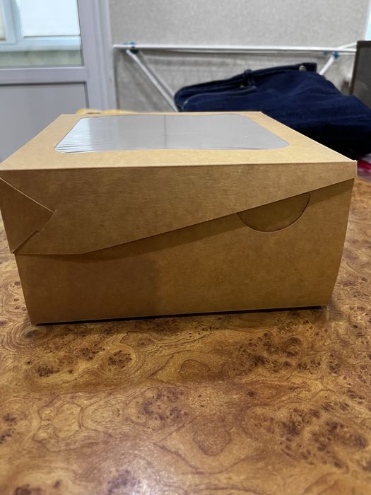 Продам коробки крафт с окном