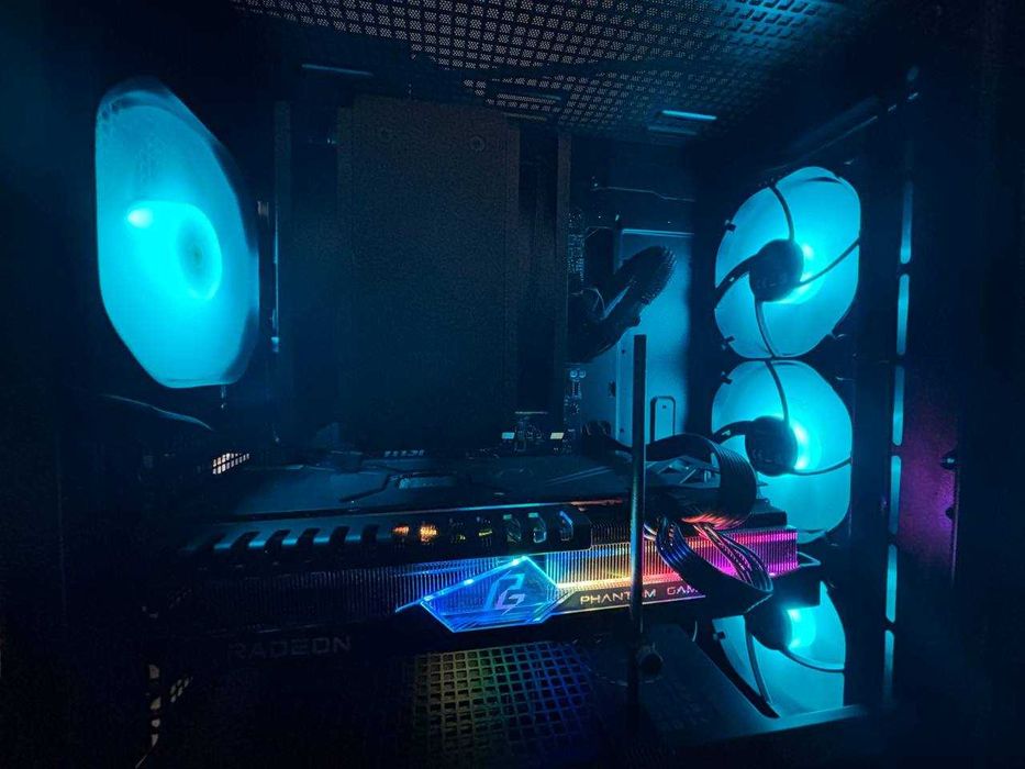 Гейминг сет 9700X + RX 7900XT + 3монитора 27" QHD + Logitech переферия