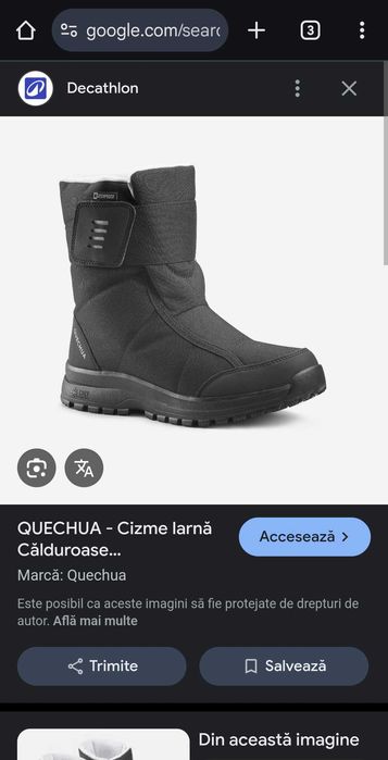 Ghete imblanite decathlon