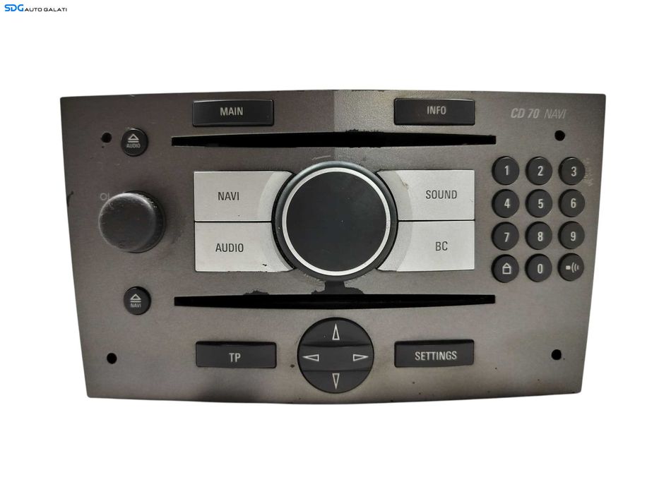 Unitate Radio CD Player Navi Navigatie GPS CD70 Opel Astra H 2004 - 2010 Cod 13157570 [L6244]