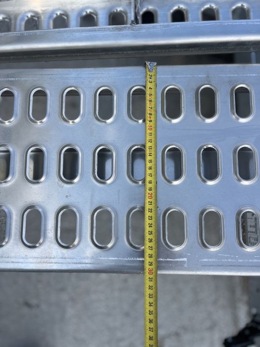 Алуминиеви пътеки за ремаркета платформи 2м