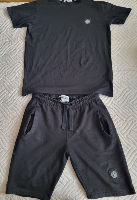 Stone Island M тениска и къси панталони комплект