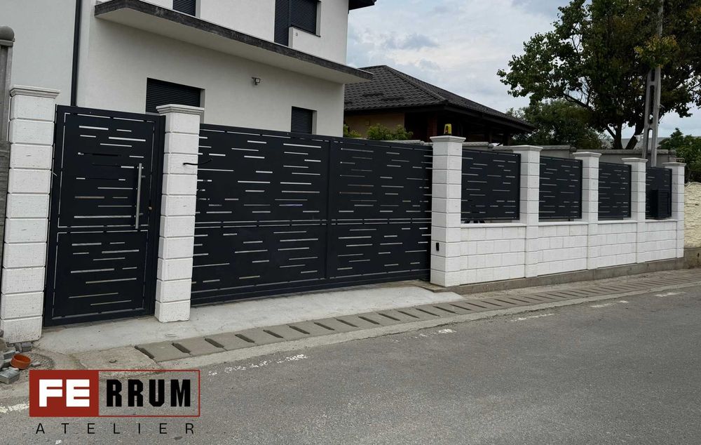 Gard decupat laser, 450 lei/ mp -promotie