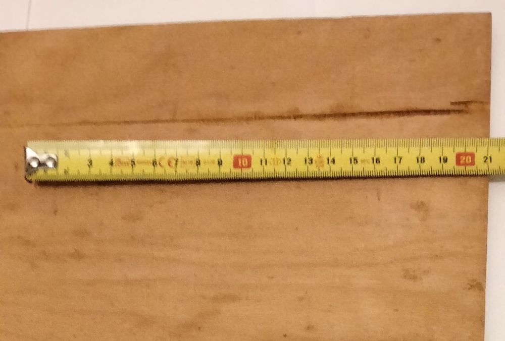 Scândură de esență tare 57/47/2 cm