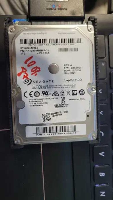 Hard disk laptop HDD Seagate 1000 GB 1 TB - 100% viata