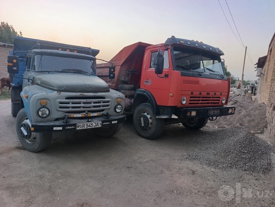 Kamaz Zil qum shagʻal shebin tosh tuproq