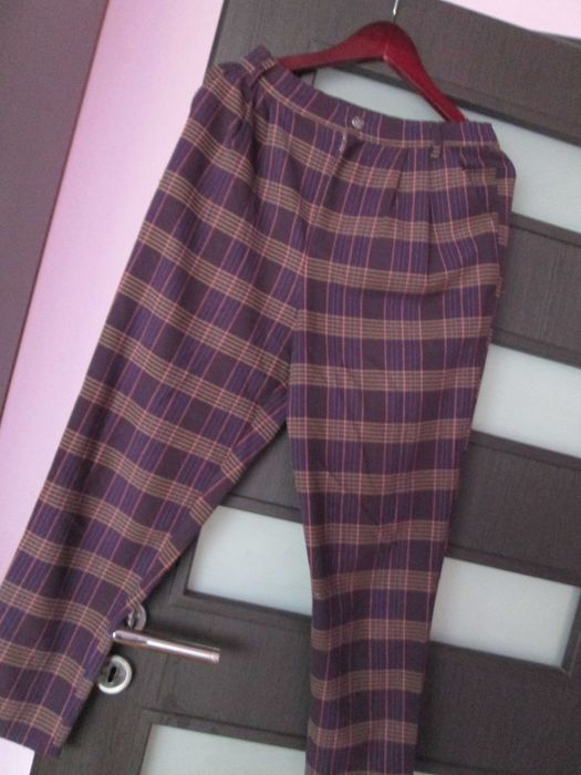 pantaloni carouri dame S