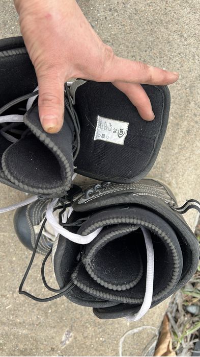 Сноуборд Static, ботинки