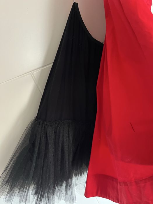 Официална червена рокля AVIN