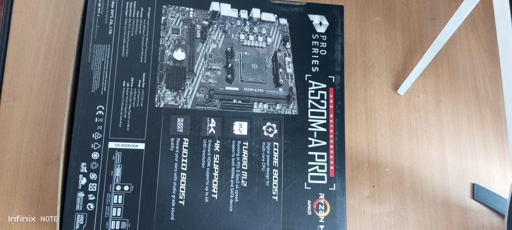 Материнская плата MSI A520M A-PRO