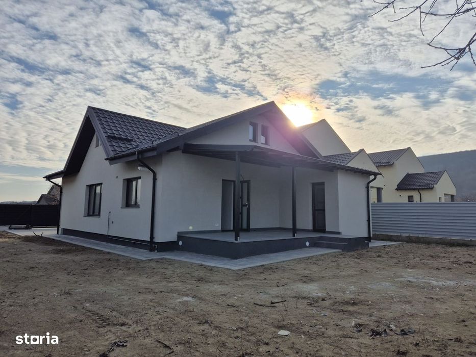 Casă nouă , 2025, 4camere,teren 486mp, vizavi parc industrial Hemeius