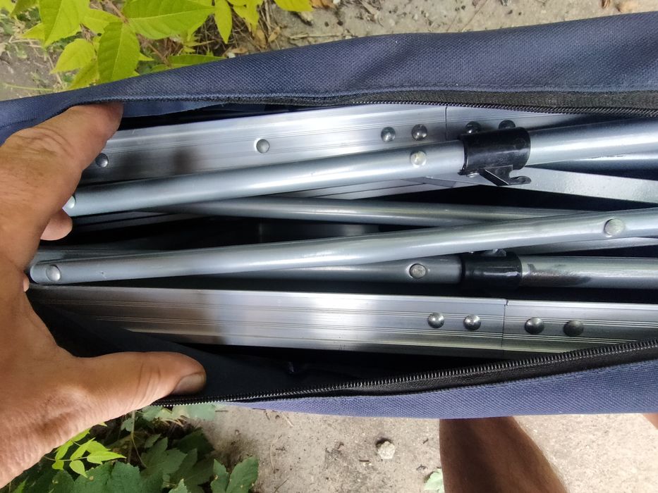 Двоен шкав- маса за каравана къмпинг