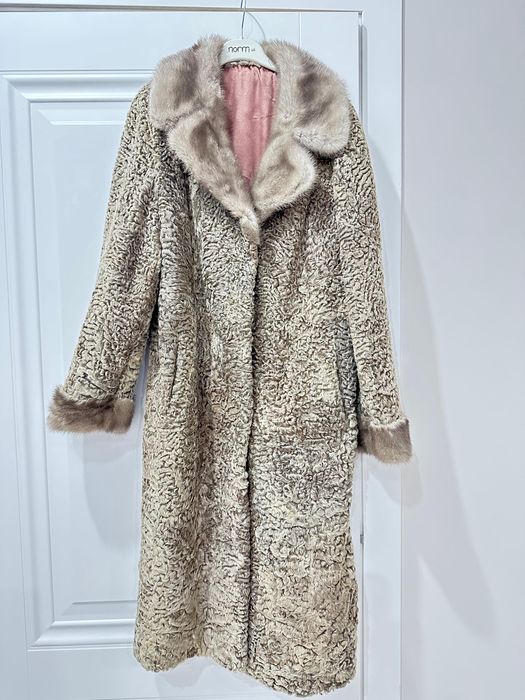 Каракулевая шуба Ручная работа