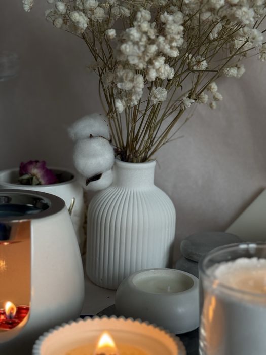 Подарок. Свечи. Шкатулки. Аромалампа. Ваза