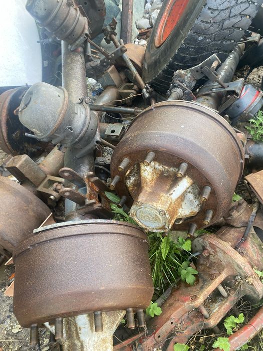 Vand axa remorca platforma dupba p trailer axa tir 8 rezon rm 2 ,900